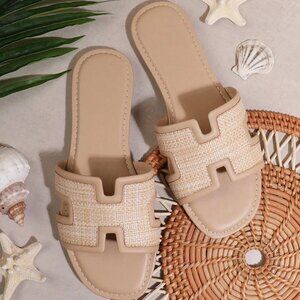 Apricot Boho Women's Apricot Flat Sandals